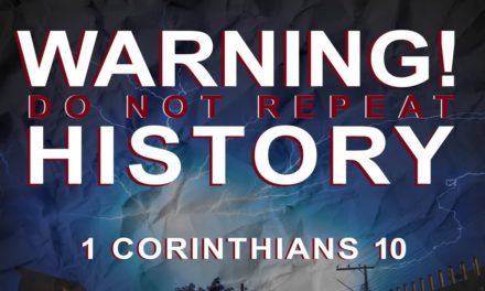 Warning! Do Not Repeat Israelite Apostasy