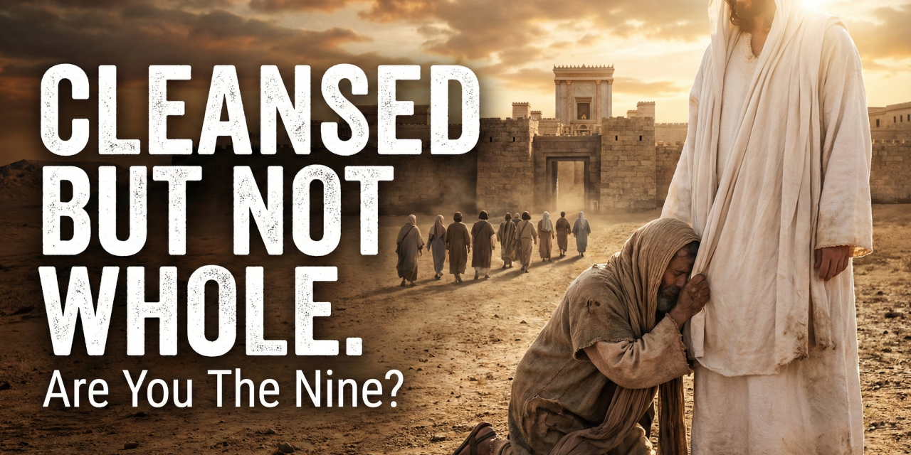 Cleansed But Not Whole