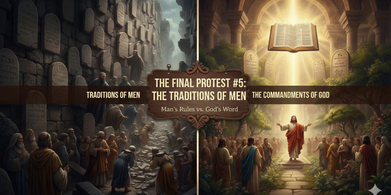 The Final Protest #5- The Traditions of Men