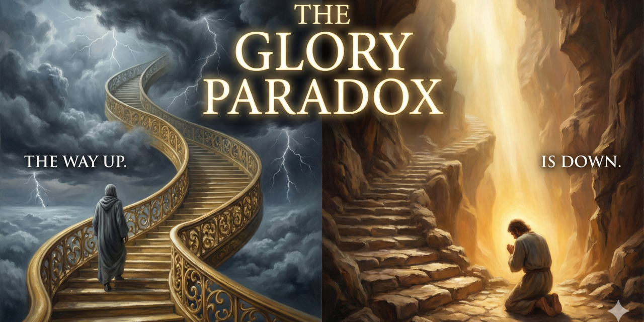 The Glory Paradox: The Way Up is Down