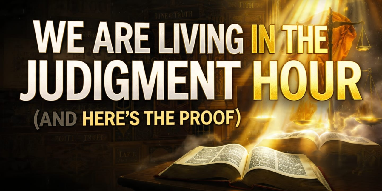 We Are Living in the Judgment Hour (And Here’s the Proof)